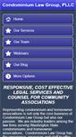 Mobile Screenshot of condolaw.net